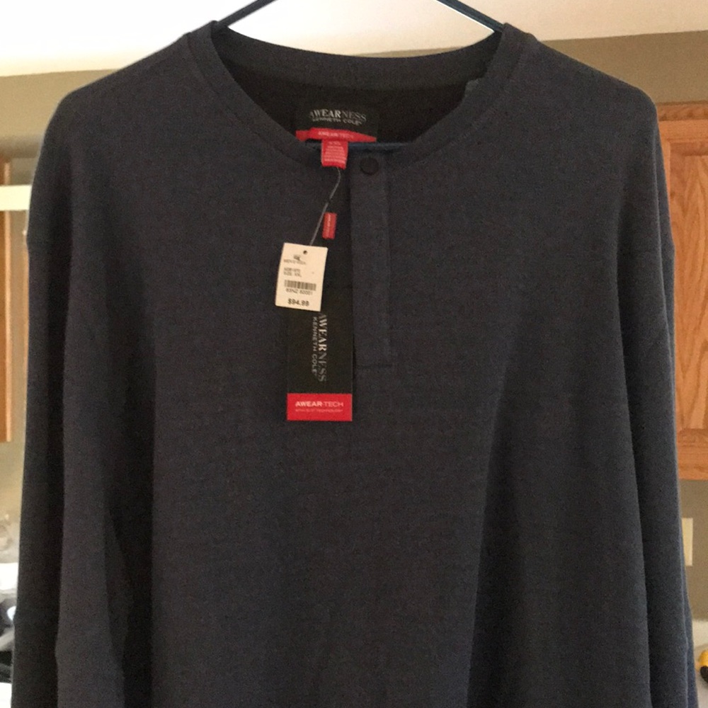 Kenneth Cole Awearness Henley long sleeve xxl